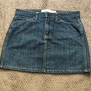 Gap mini denim skirt NWOT